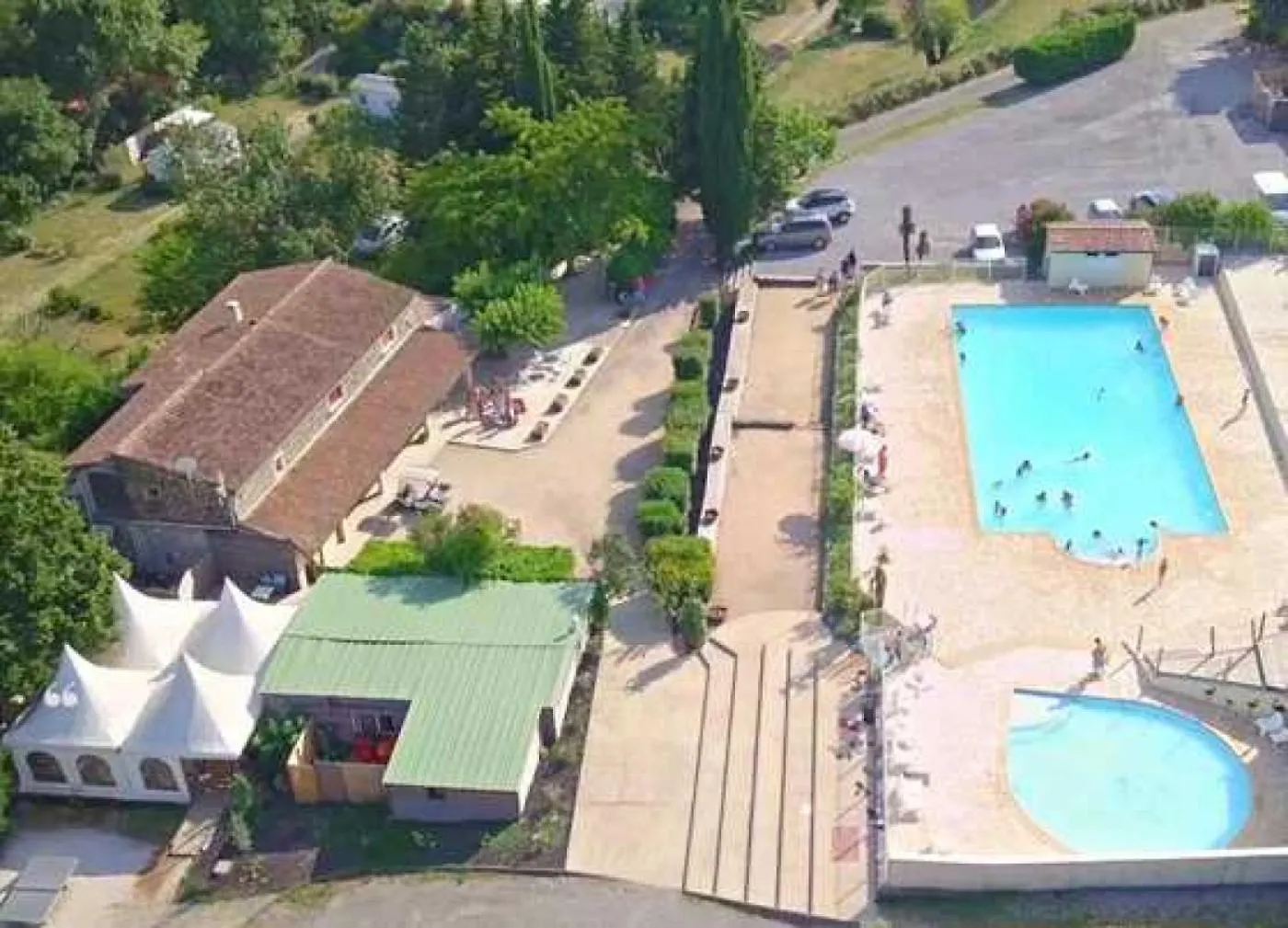Camping 3 Etoiles - Piscine - Eed00H Lussas